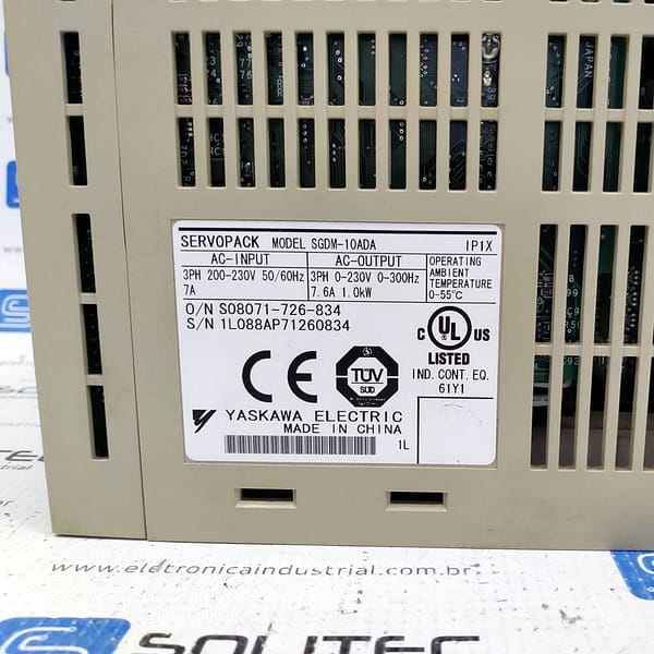 Servo Drive Yaskawa SGDM-10ADA - 01034